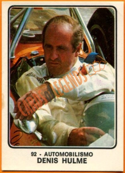 Denis Hulme 1973 – www.cardsoflegends.com