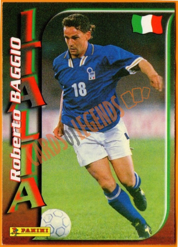 2015-16 Panini WCCF HOLE Legends Roberto Baggio Bologna rare