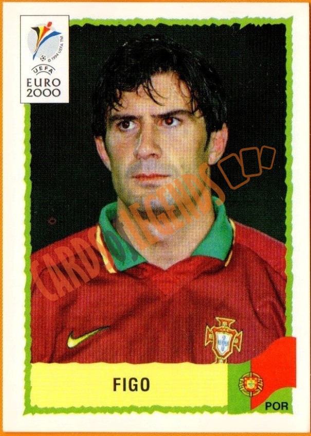 Luis Figo Fan Big Card Edition D20 Fußball Nationalspieler Portugal
