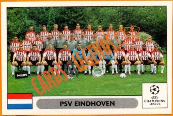 Panini 284 Ruud van Nistelrooy PSV Eindhoven Champions League 2000 2001 Rookie 